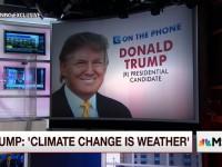 Trump: Climate Change ‘Not One of Our Big Problems’
